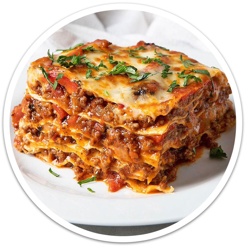 Lasagna pinocchio menu